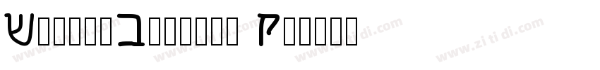 AcuminConcept Ex字体转换